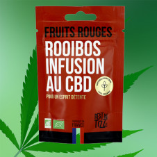 Fruits Rouges Rooibos Infusion BIO au CBD - Rest in Tizz